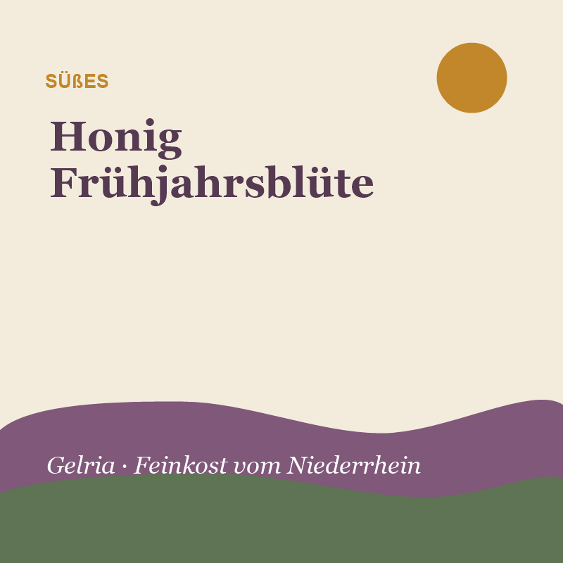 Niederrhein-Honig Frühjahrsblüte, 500 g