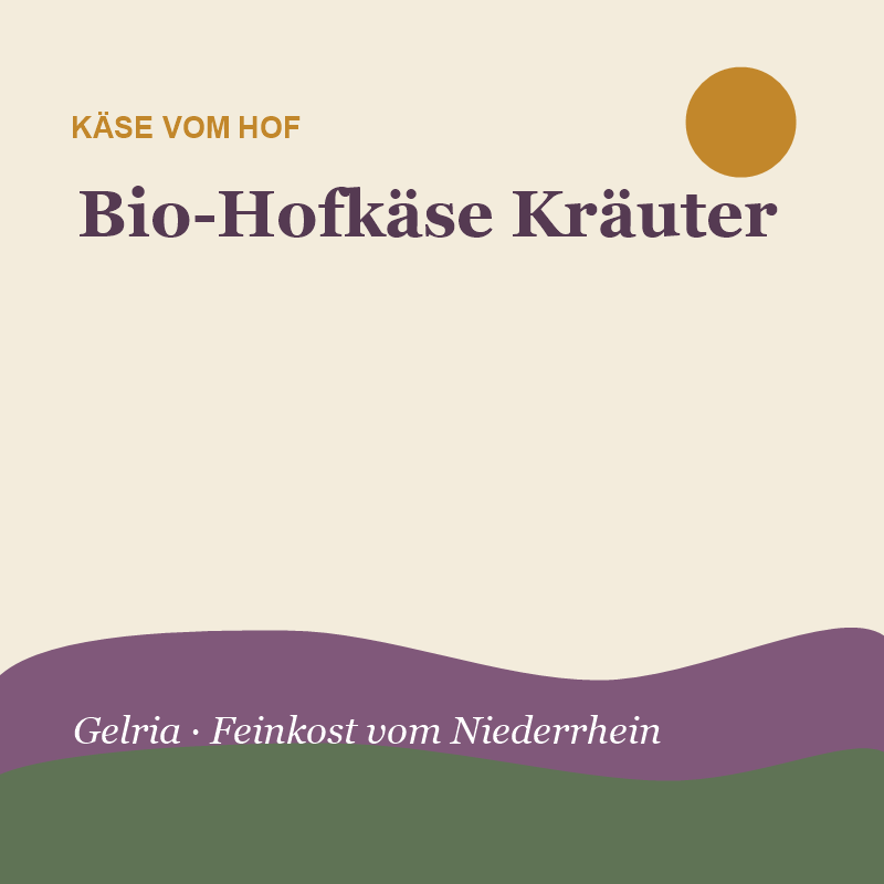 Rouenhof Bio-Hofkäse Kräuter, 400 g