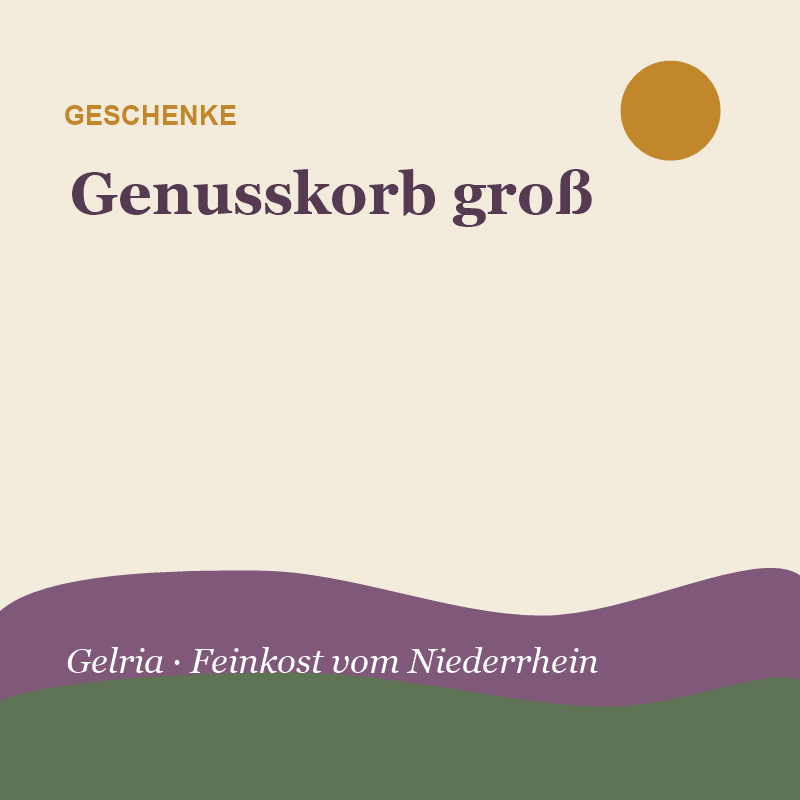 Genusskorb "Gelria groß" mit Käse