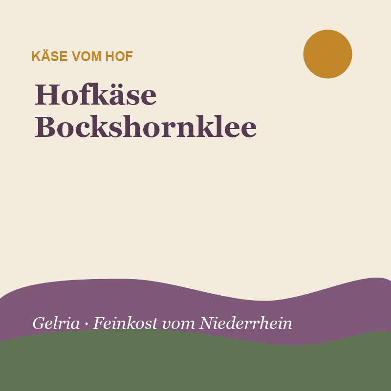 Hofkäse Bockshornklee, 400 g